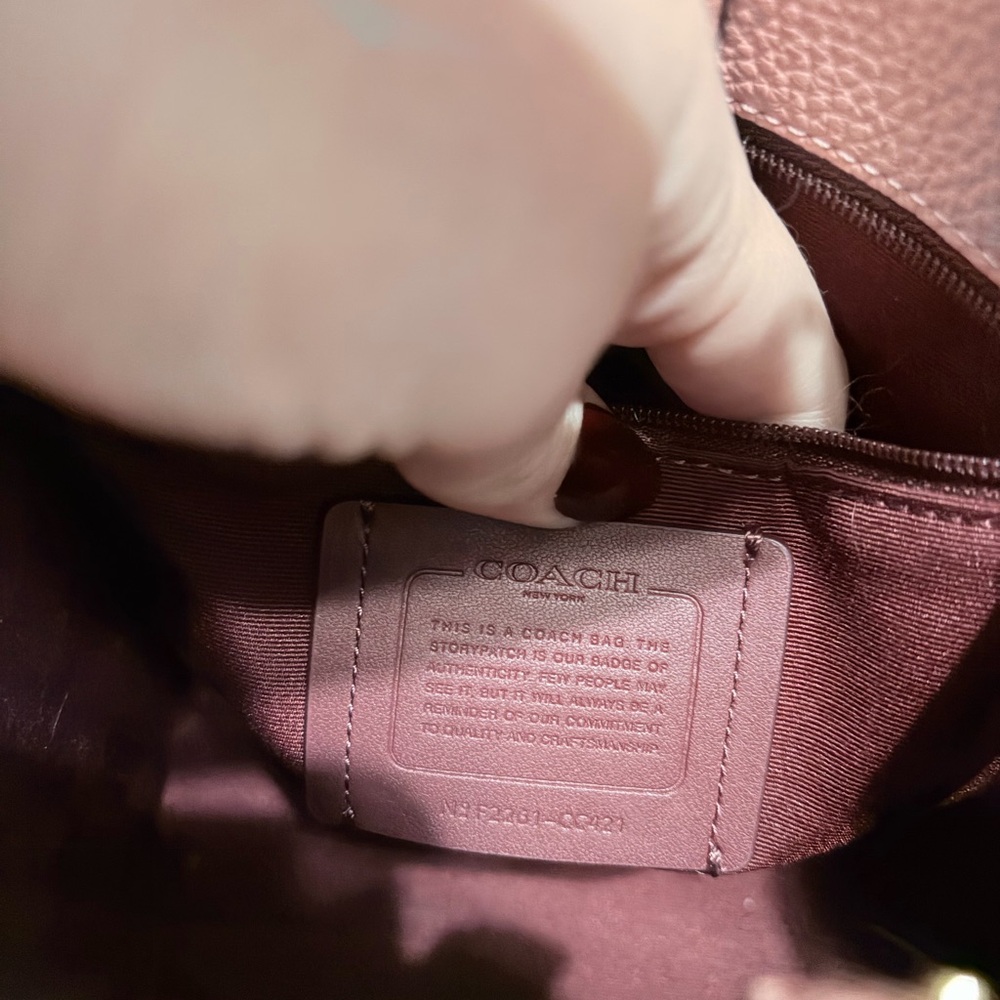 Coach Dempsey Tote Pink Creature Patches - Picture 6 of 6